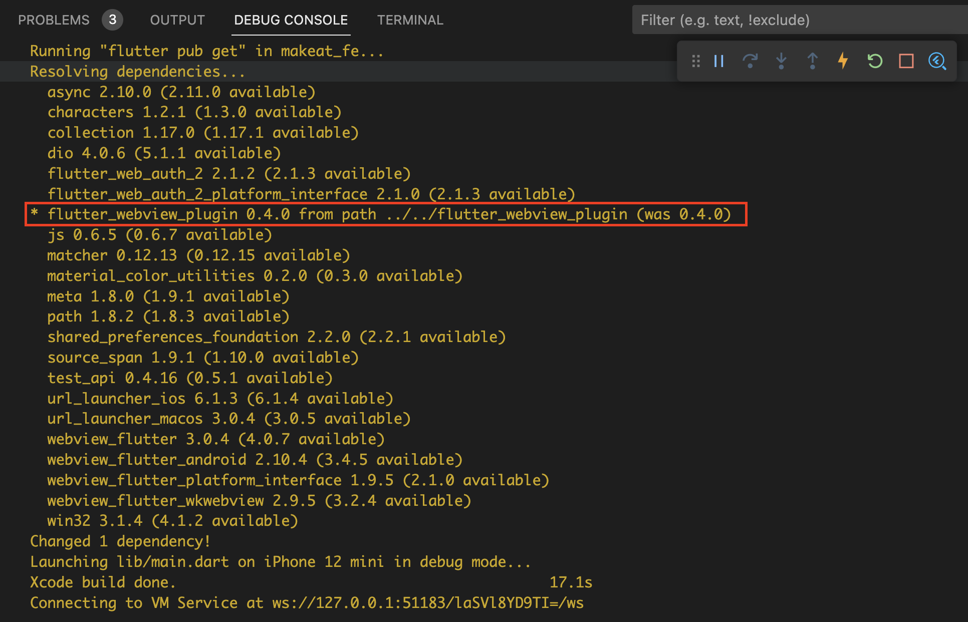 [Error] The plugin flutter_webview_plugin uses a deprecated version of the Android embedding.